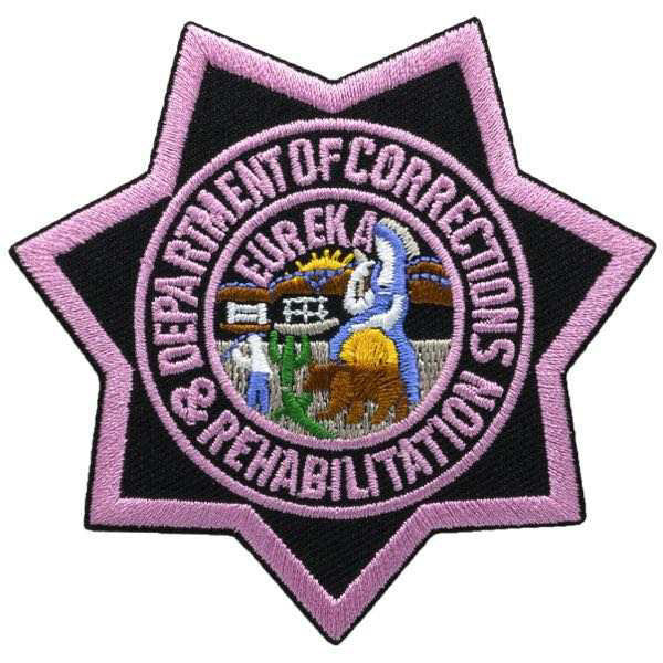 CDCR Cancer Awareness Star Patch