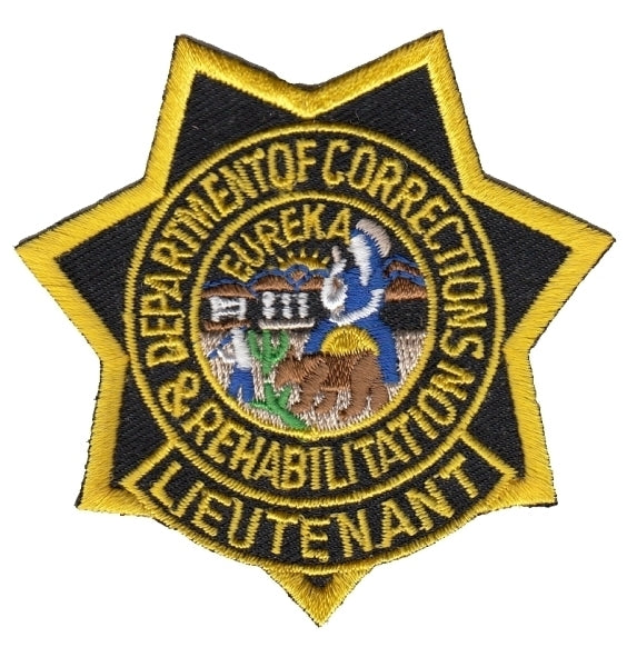 Lieutenant Star Badge Patch