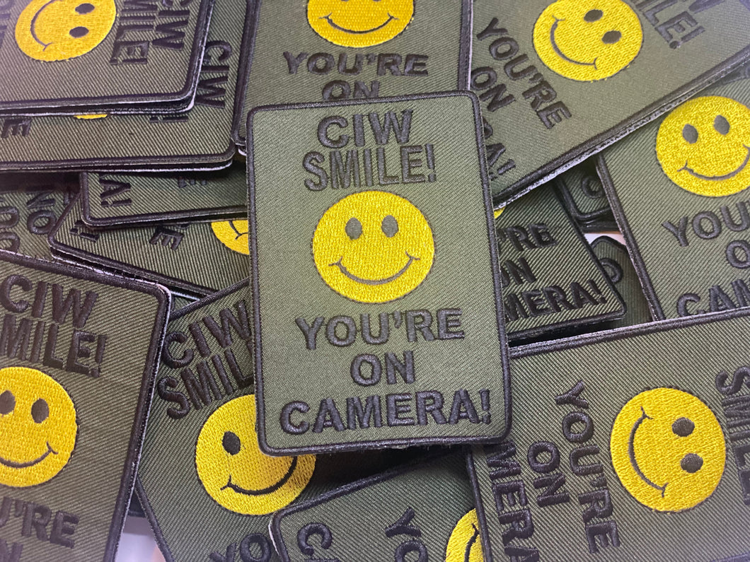 CIW Smile You’re on Camera Patch