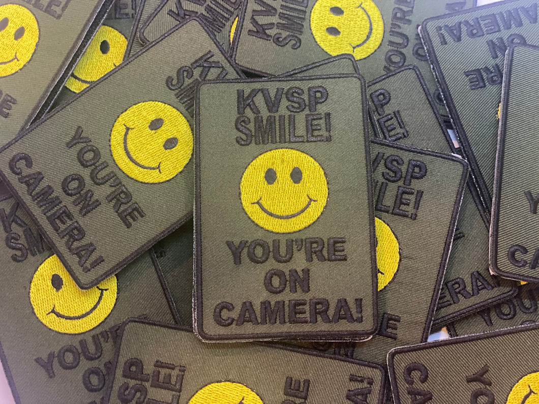 KVSP Smile You’re on Camera Patch