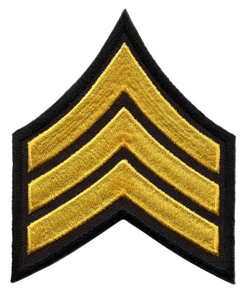 Sergeant Chevron Patch